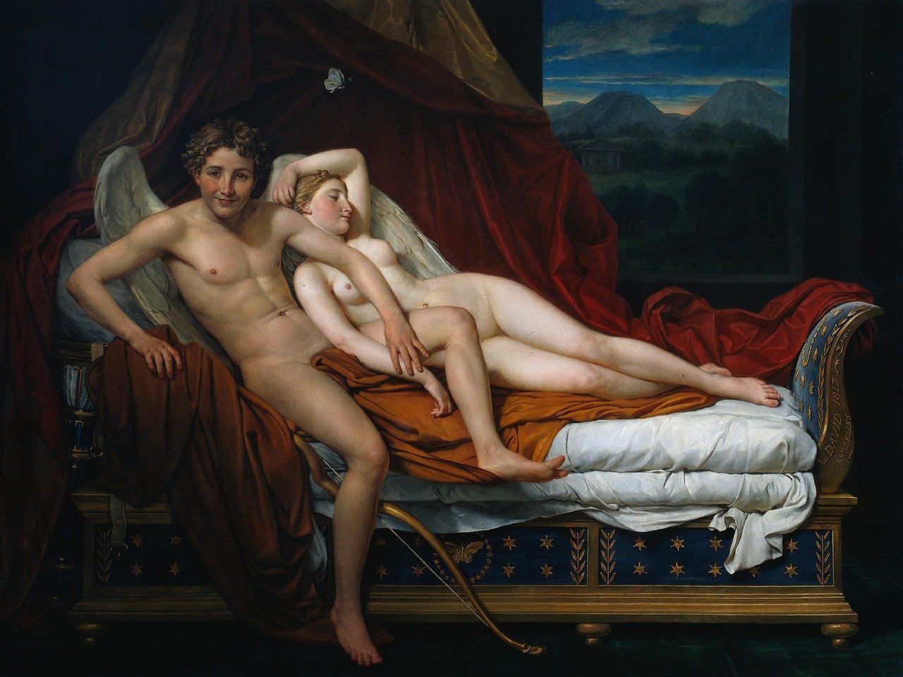 Psyché et Cupidon (Mythologie)